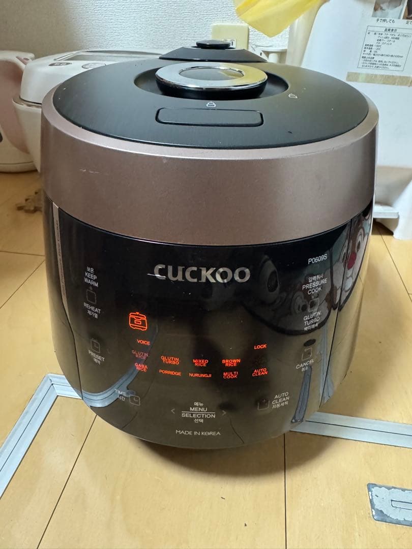 CUCKOO CRP-P0609S IH圧力 炊飯器 動作品
