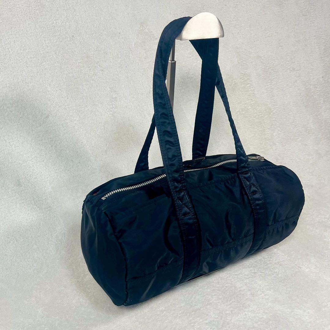 【美品✨】ポーター ミニボストン タンカー ドラム型　肩掛け可　廃盤・希少品‼️