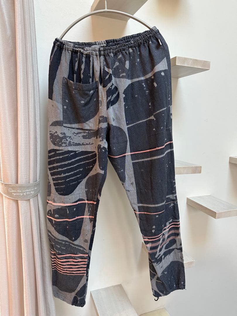 タマキニイメ　モンペ　ストレートパンツ 1点モノ　コットン100% サイズ2