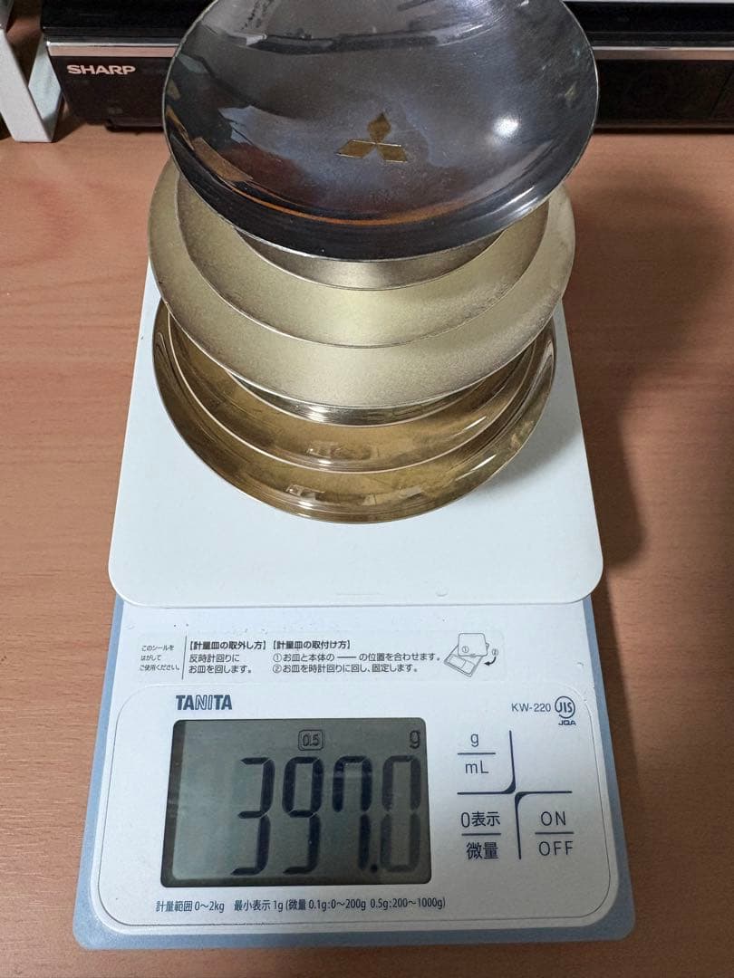 N*a様 銀杯　純銀　7枚セット売り