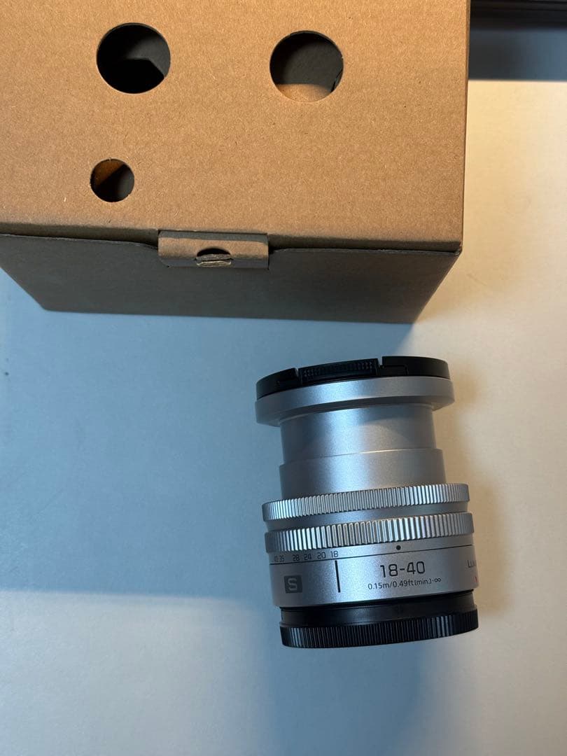 新品級 LUMIX 18-40 F4.5-6.3 シルバー