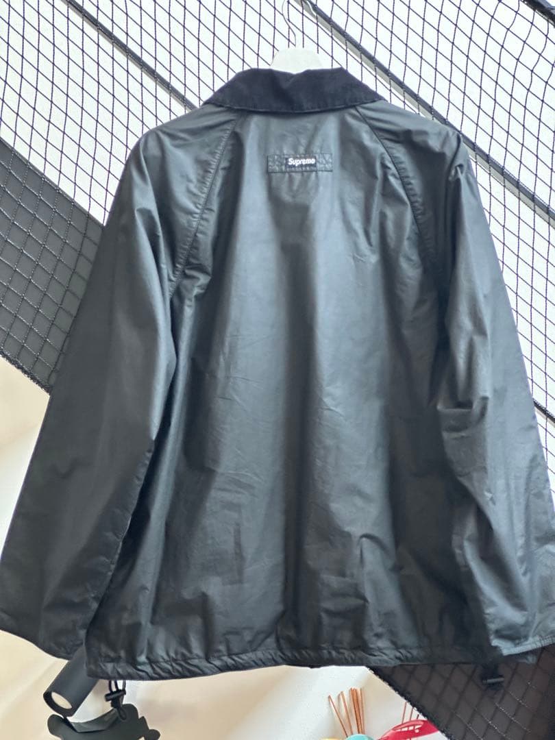 Supreme☆Barbour Cotton Field Jacket☆黒☆XL