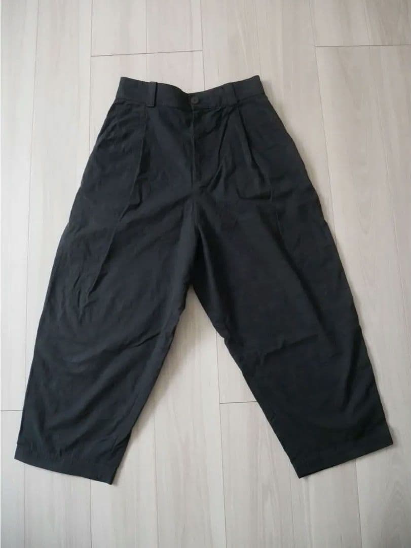 K*t様 STUDIO NICHOLSON SAL ワイドパンツ S ダークネイ