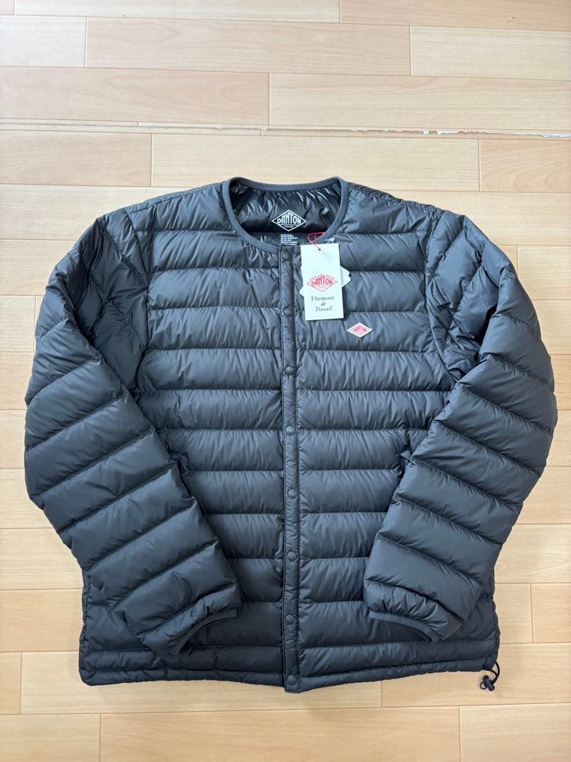 ダントン クルーネック インナーダウン ジャケット 新品未使用品 メンズM
