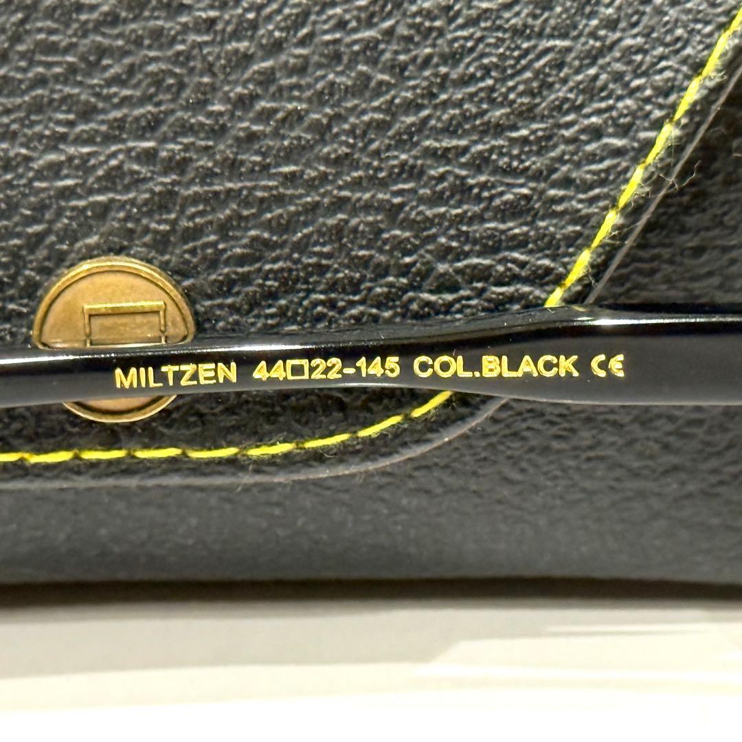 【極美品】正規品 モスコット ミルゼン 44 ブラック 新品調光グレーレンズ