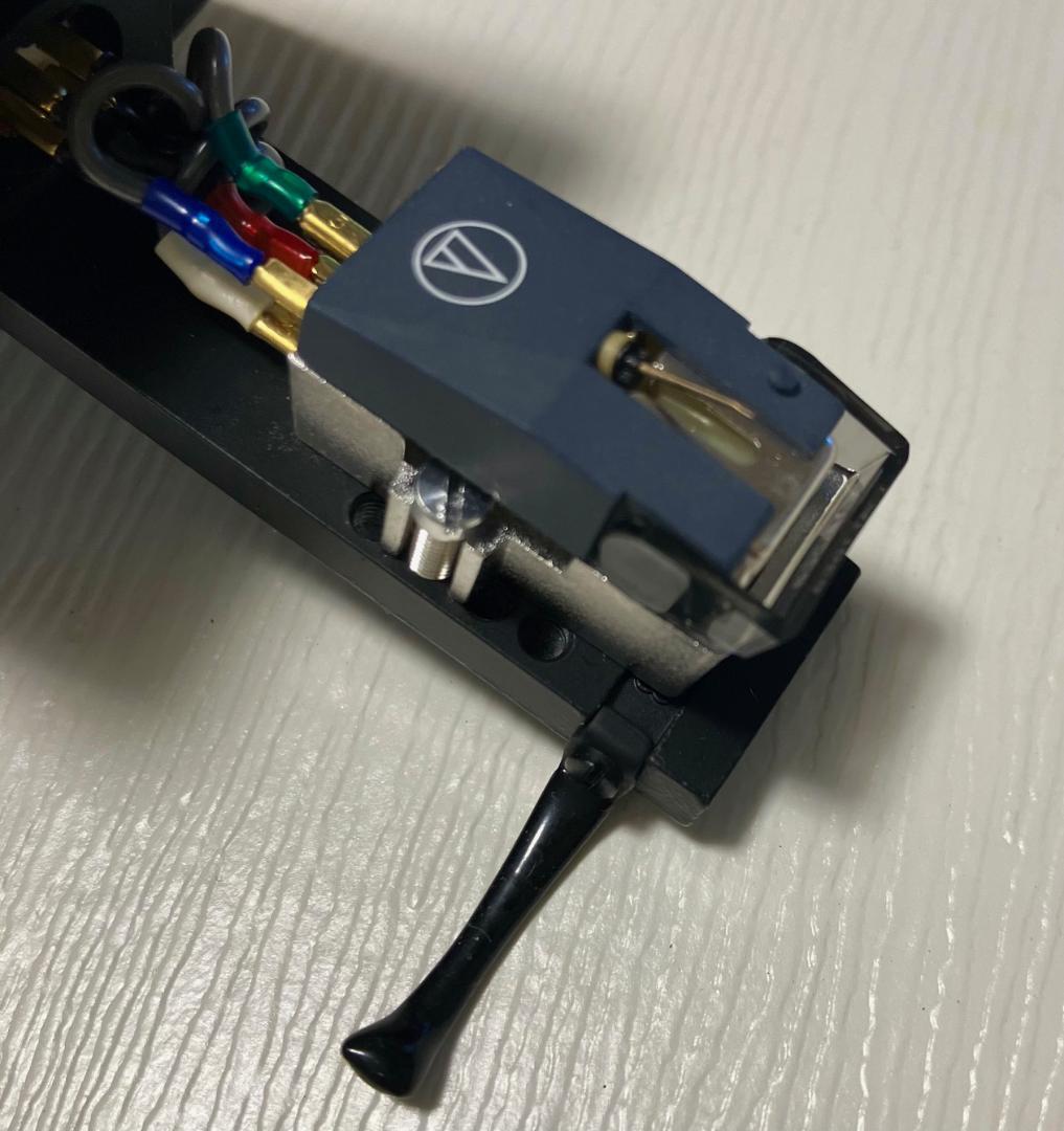 【美品・動作品】audio-technica　 AT-15Ea/G　ケース付