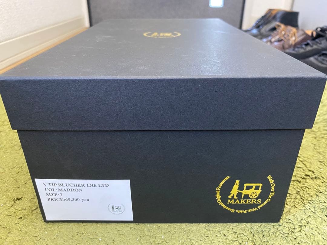 MAKERS / V TIP BLUCHER / 13周年記念限定 / 7E
