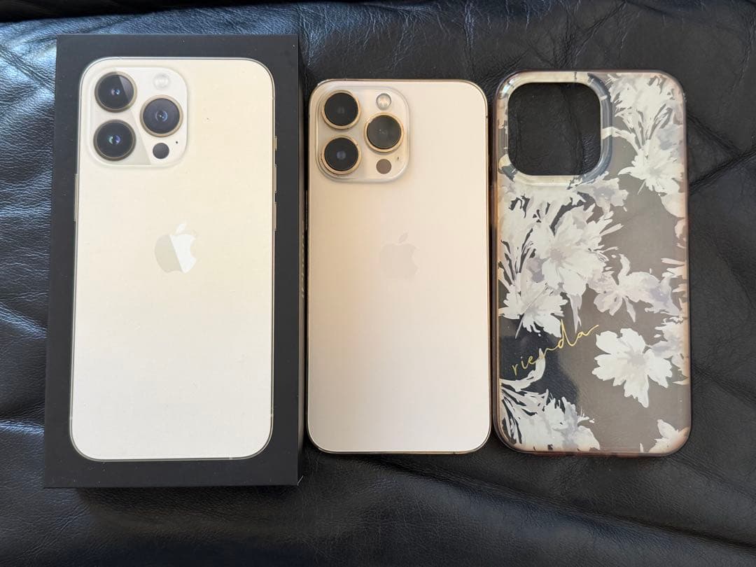 iphone 13 pro ゴールド 128GB SIMフリー 最大容量79%