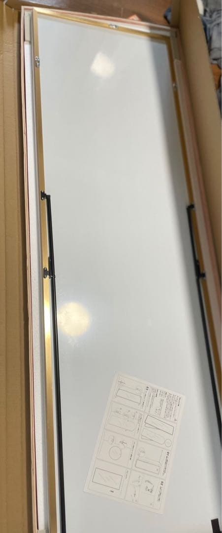 全身鏡 160x50cm 姿見 全身ミラー スタンドミラー 3WAY 壁掛け