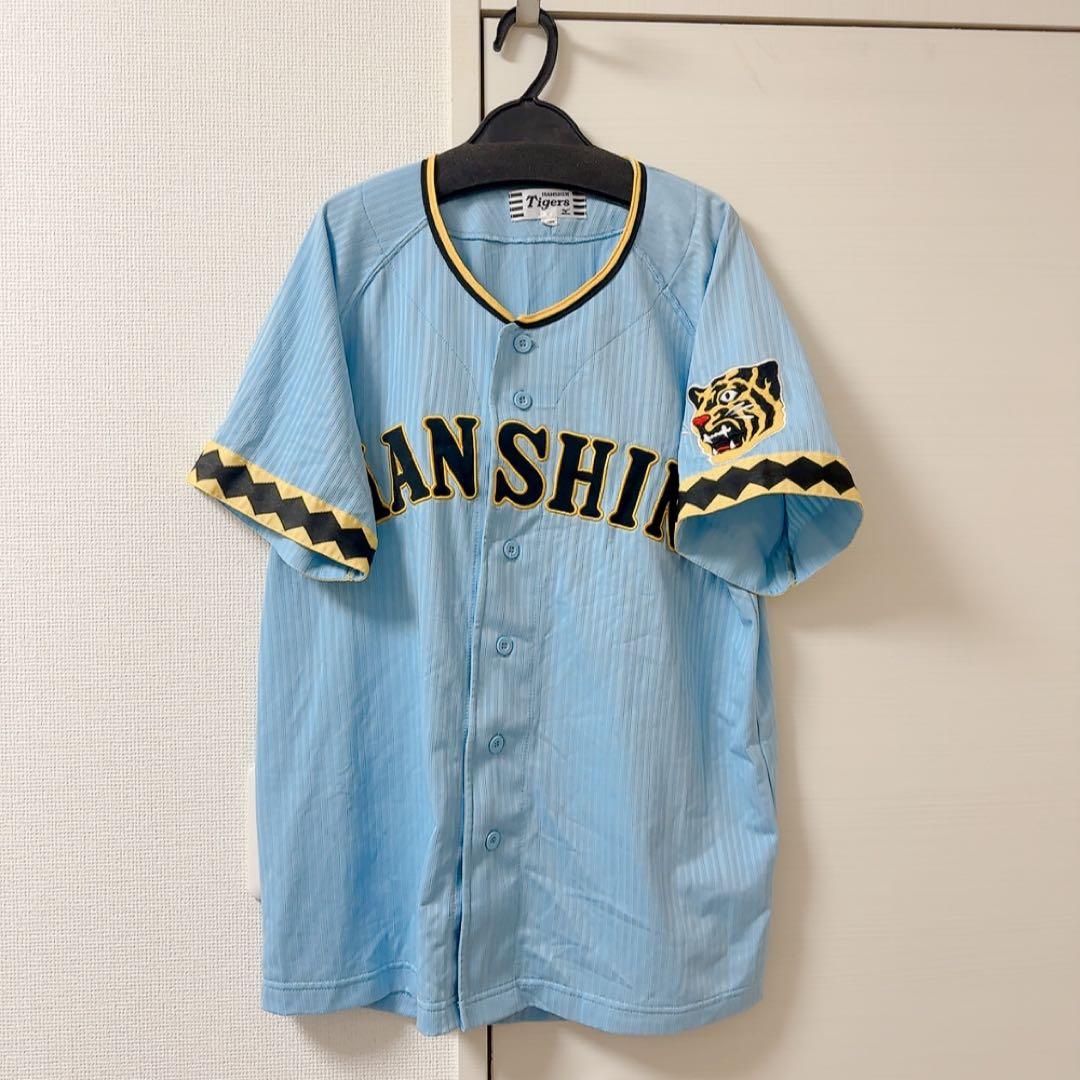 阪神タイガース　復刻ユニフォーム　青　甲子園