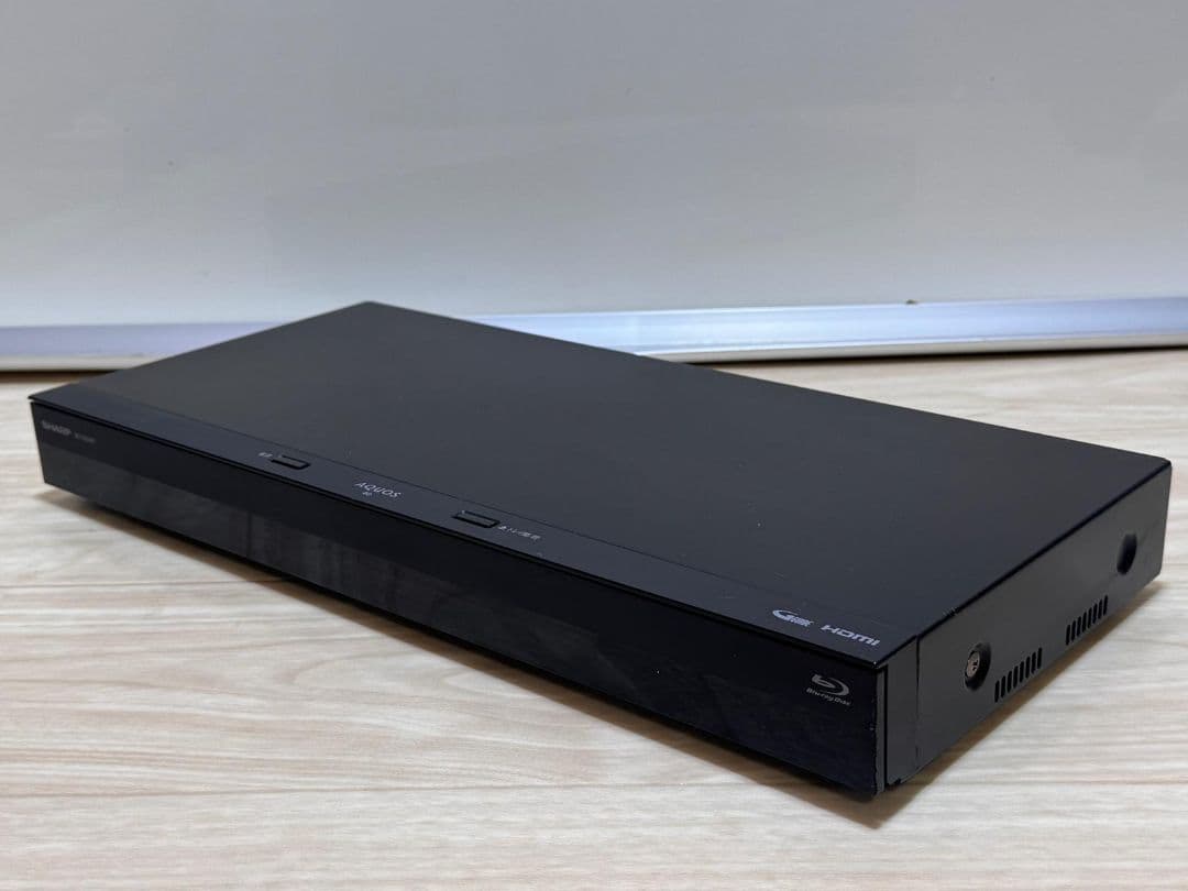 AQUOS SHARP 2B-C05DW1 ブルーレイプレーヤー リモート付き