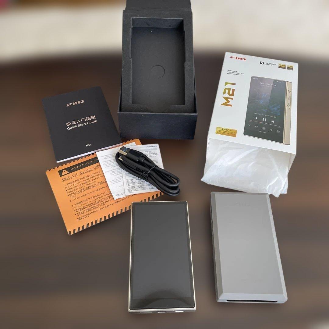 【国内正規品】 FiiO M21 /FIIO SK-M21C 別売りケース付き
