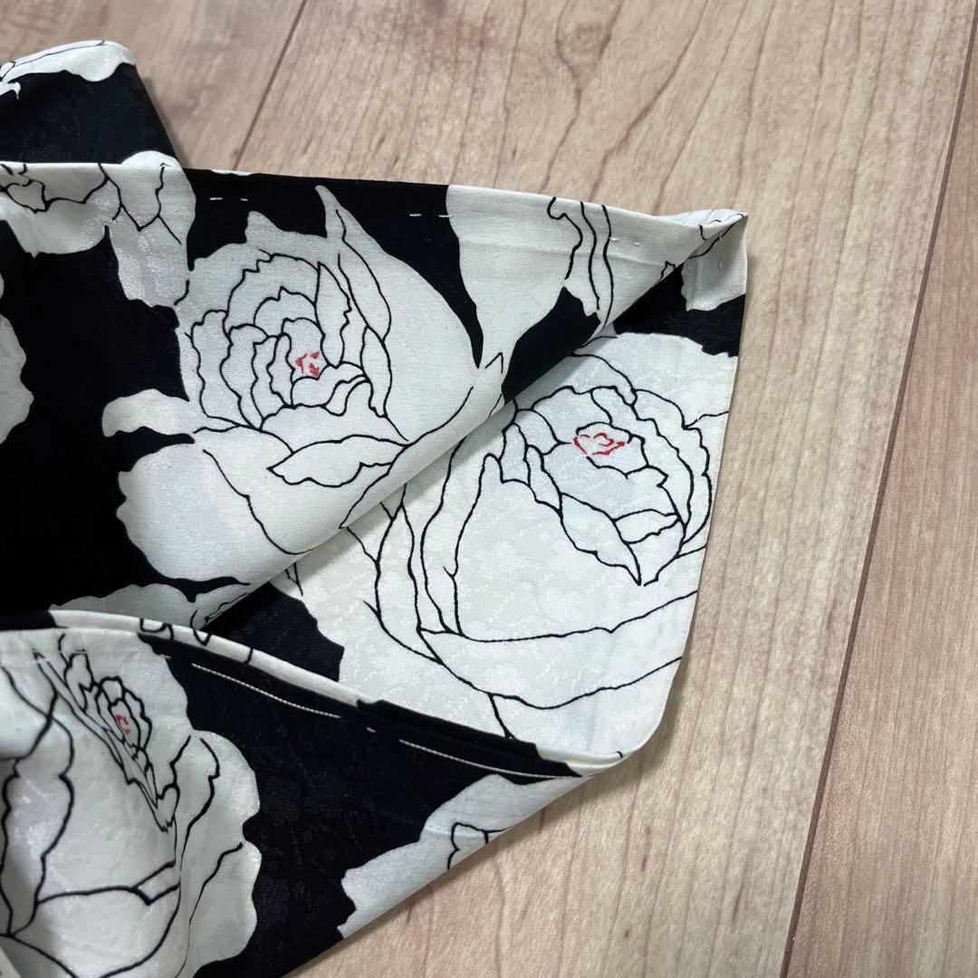 おしゃれな薔薇柄長襦袢