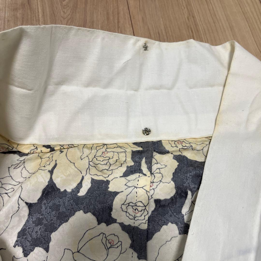 おしゃれな薔薇柄長襦袢