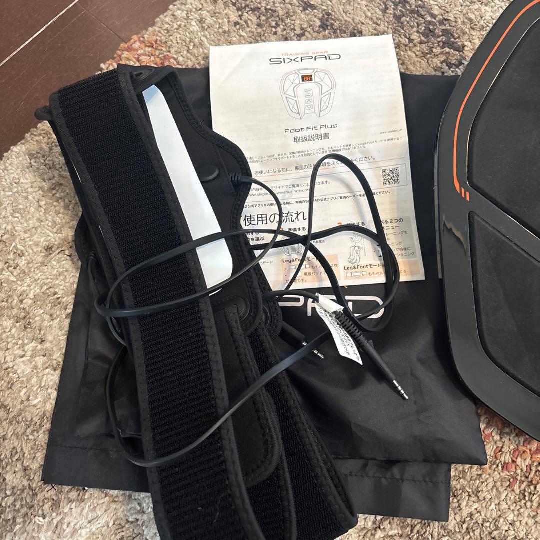 SIXPAD Foot Fit Plus EMSトレーニング
