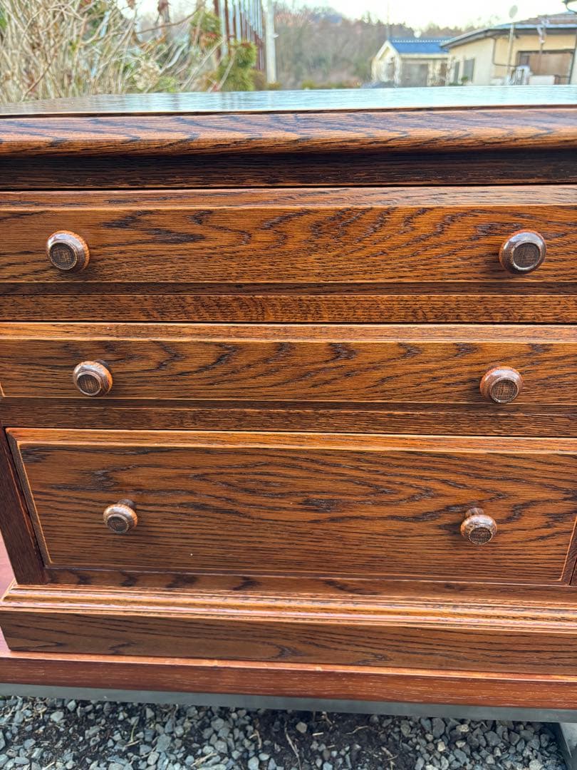 三越ブルージュ/カントリーハウス　オーダーチェスト　ローチェスト 13万