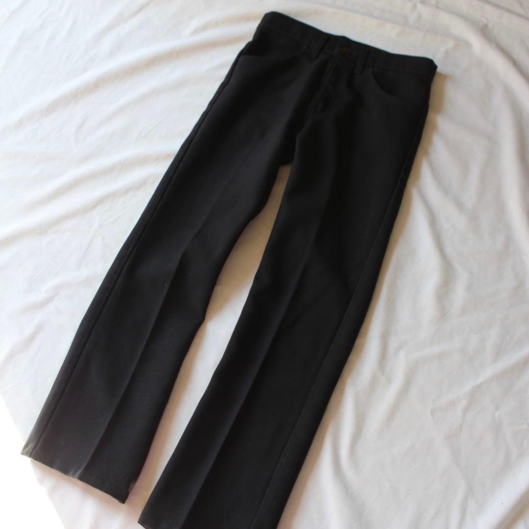 美品 90s Levi's アクションスラックス スタプレ パナテラ black