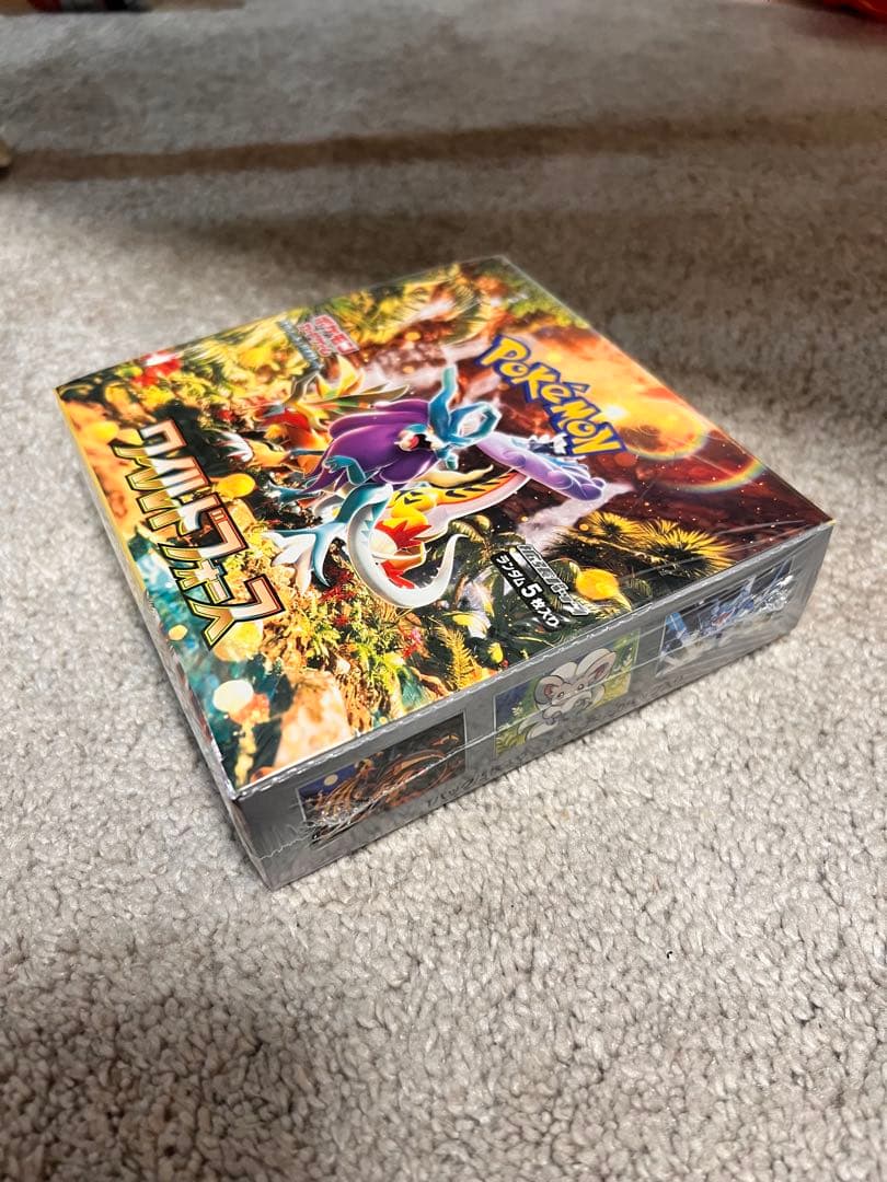 ポケカ　ワイルドフォース　新品未開封box シュリンク付き