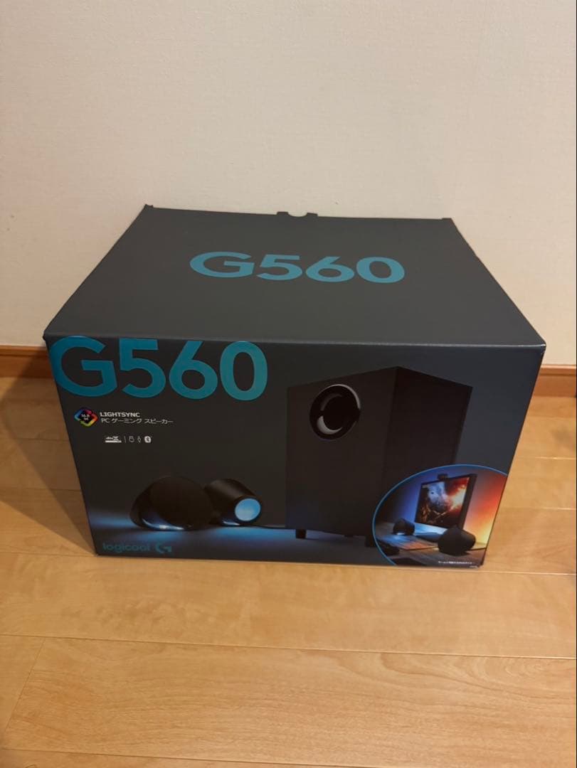 美品★Logicool G560 LIGHTSYNC ゲーミングスピーカー