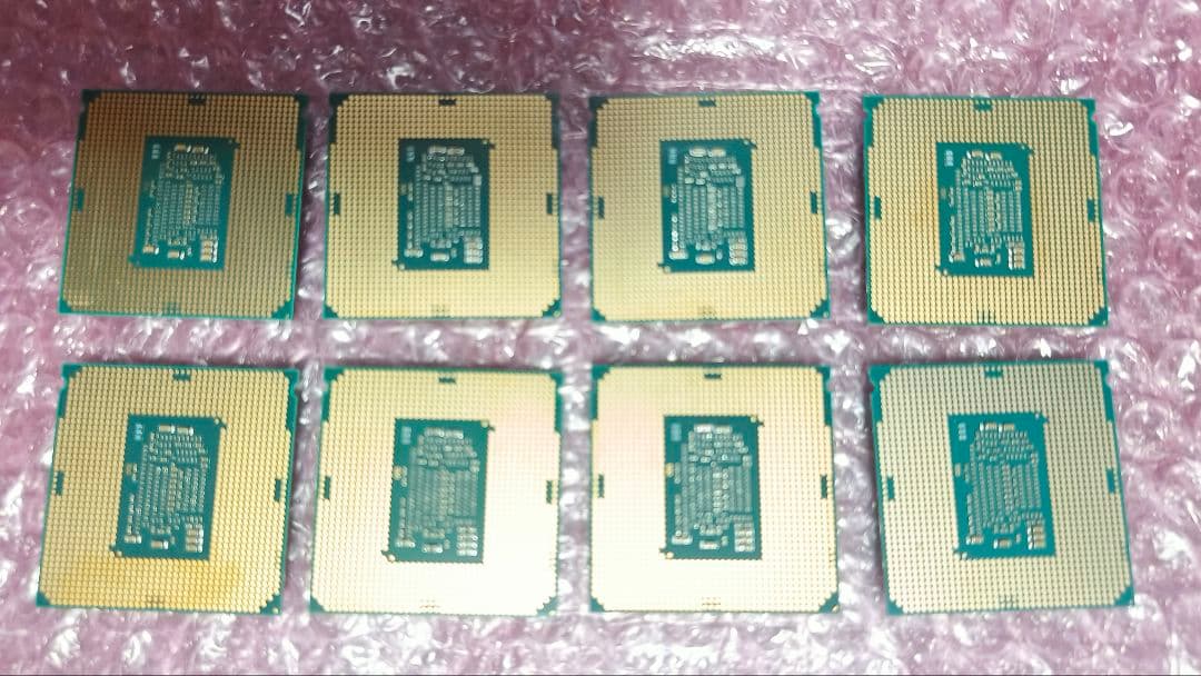 core i7 7700K 8個まとめ売り動作確認済み