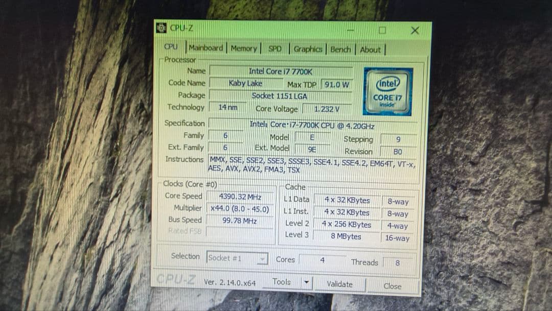 core i7 7700K 8個まとめ売り動作確認済み