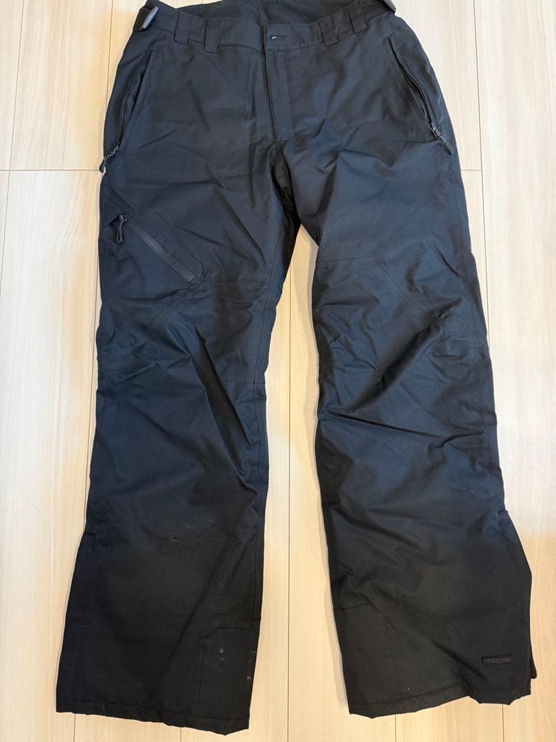 ICEPEAK 防水スキーウェア グレー ICEPEAK 防水スキーパンツ　黒