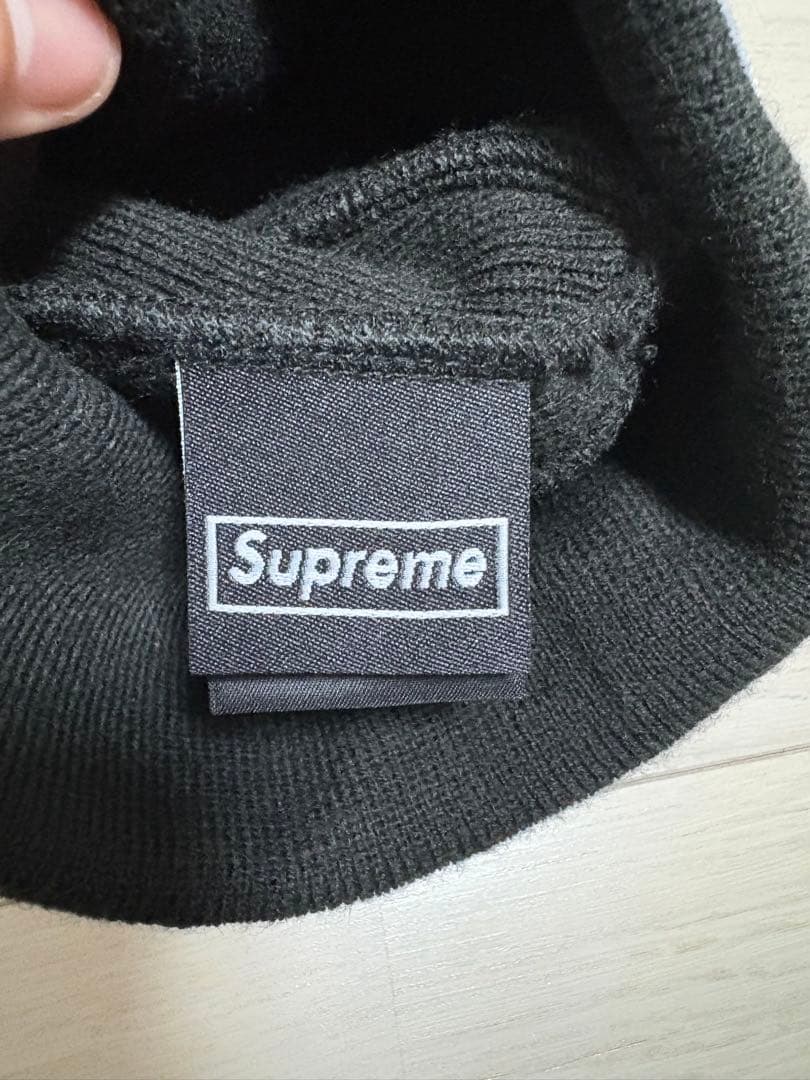 Supreme ✖︎ニューエラ　ブラック ニット帽