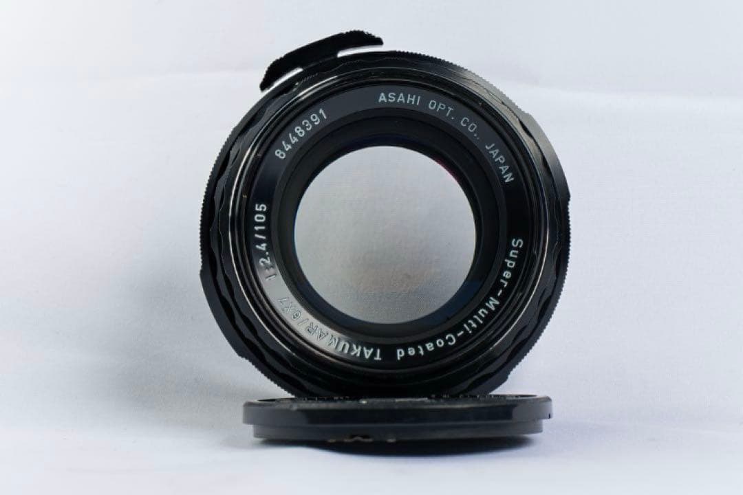 PENTAX 6x7 中判カメラ Takumar 105mmレンズ付き