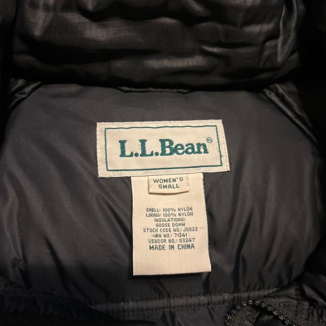 L.LBean  down womem's Sサイズ all ブラック
