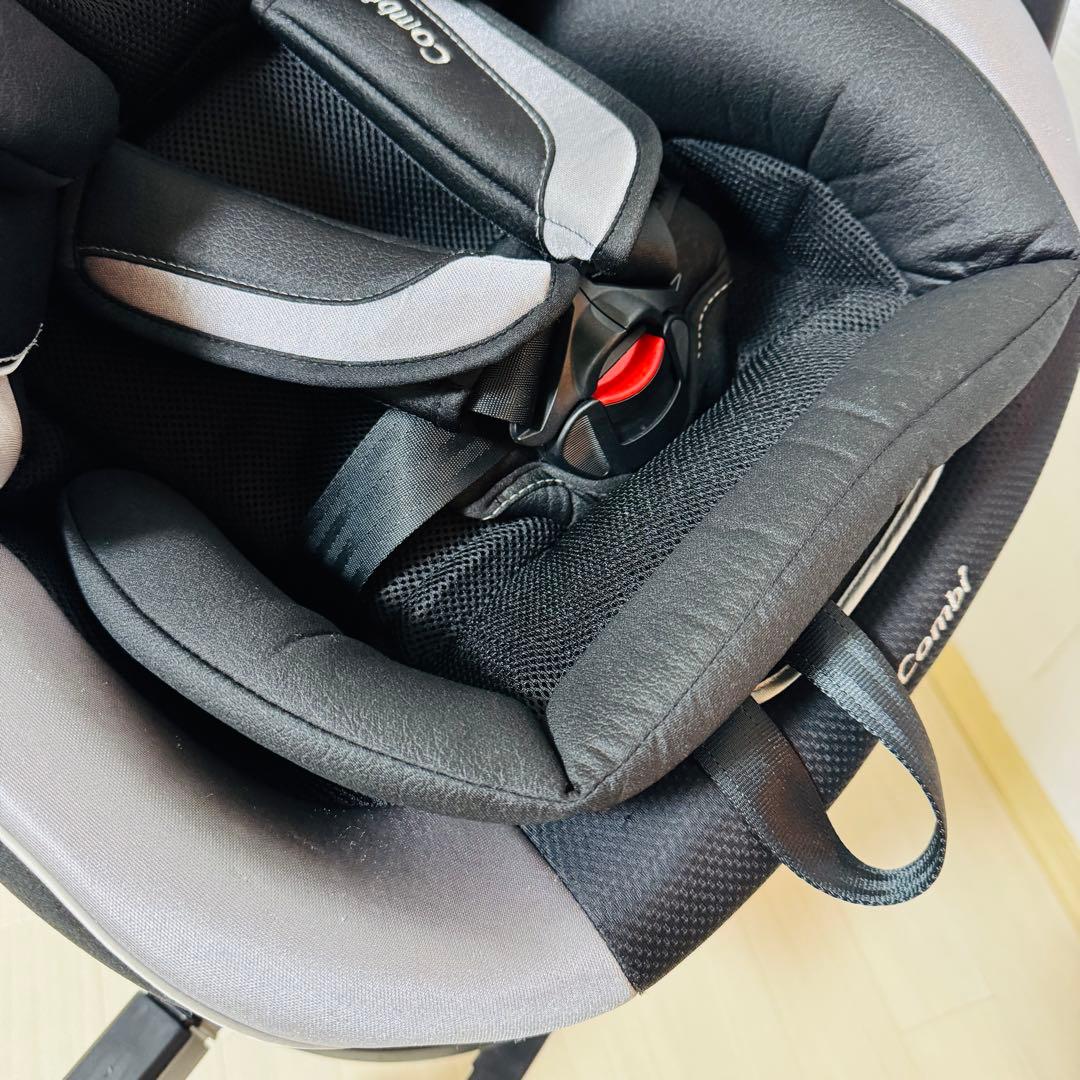 コンビ ネルームisofixエッグショック チャイルドシート 極美品 ブラック