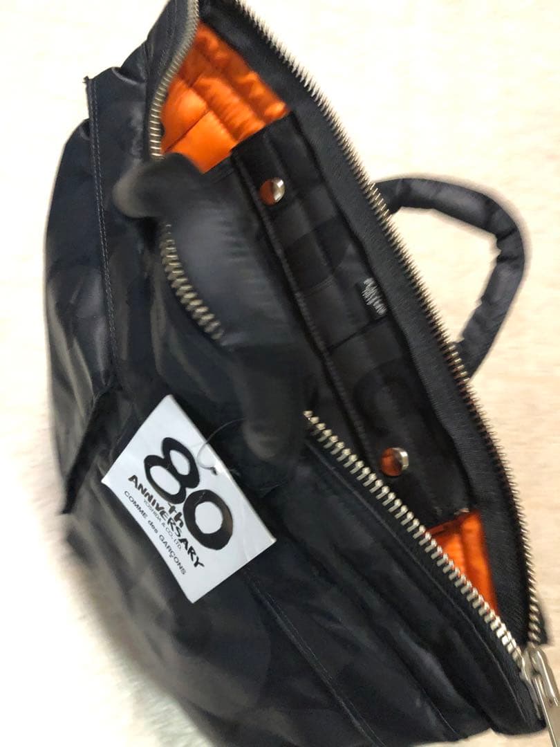 ブラック バッグ 80周年記念、コムデギャルソン、ポーターとのコラボ