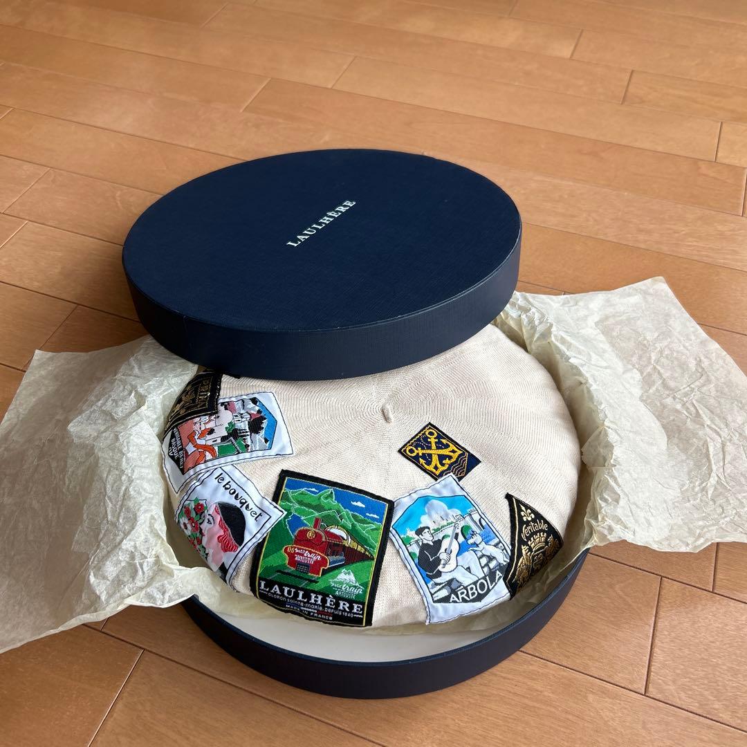 新品LAULHÈRE(ロレール) ベレー帽　MILLESIME 箱付き