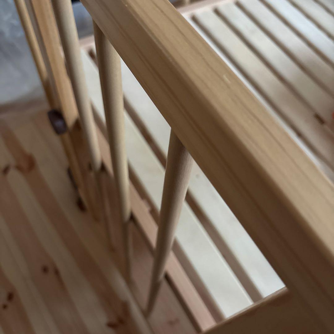 farska　ファルスカ　ベッドサイドベッド03　安全ベルト付き　2023購入