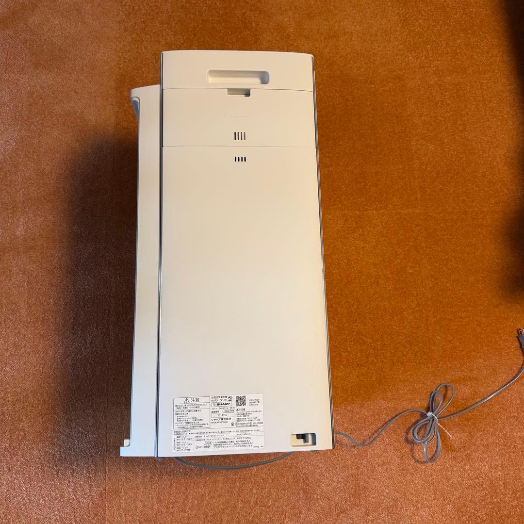 空気清浄機・イオン発生器 SHARP KI-RX100-W