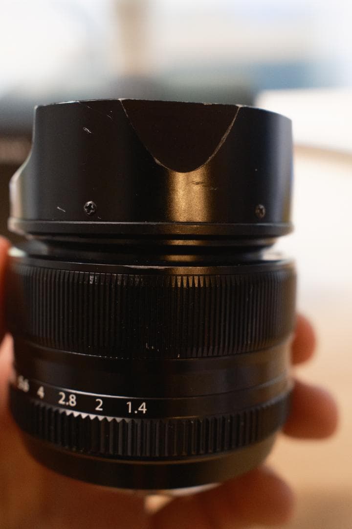 【良品】XF35mm F1.4 R 箱付 富士フイルム 単焦点レンズ