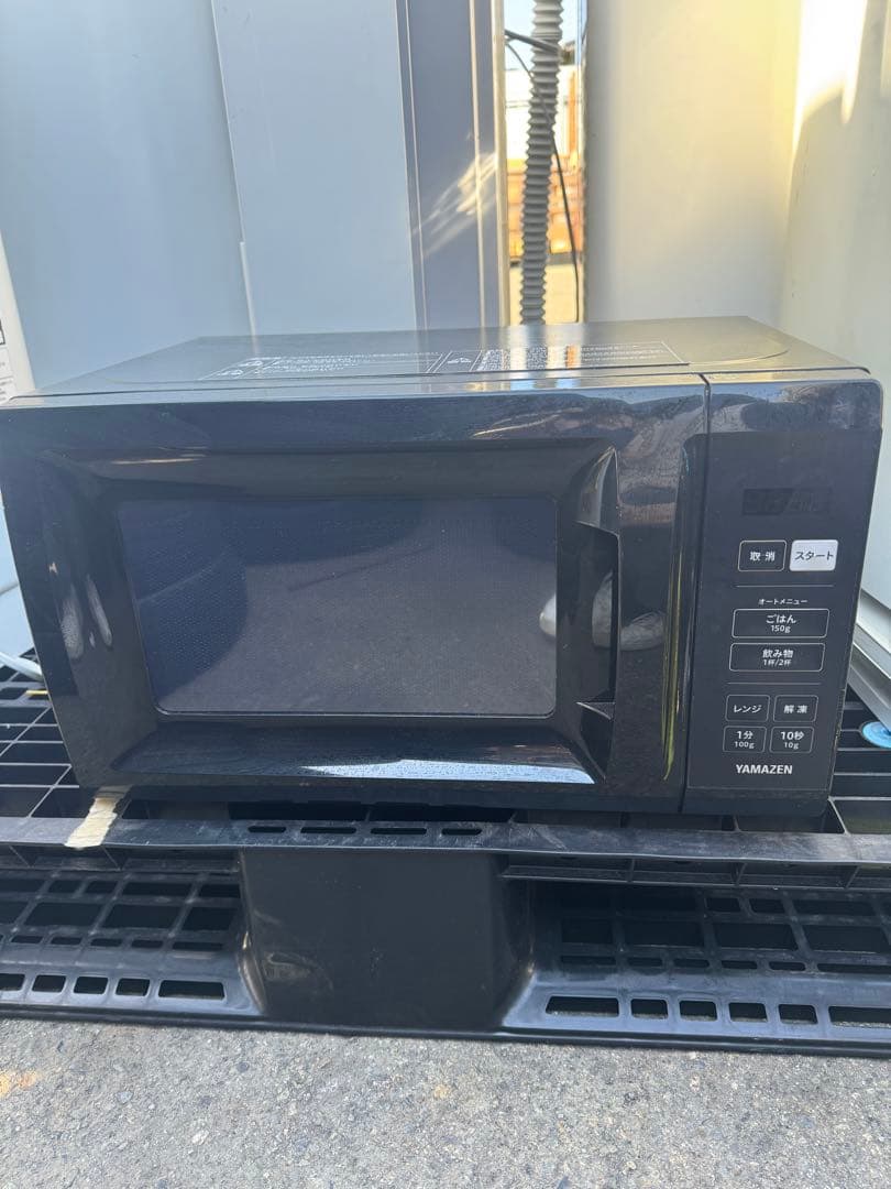 YAMAZEN ブラックオーブンレンジ