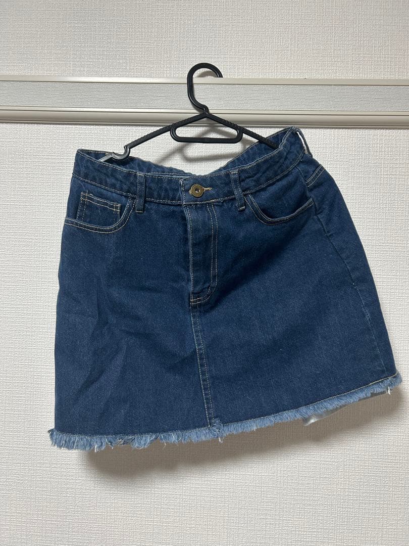 値下げ【AURORAboutique】デニムセットアップ（ジャケット・スカート）