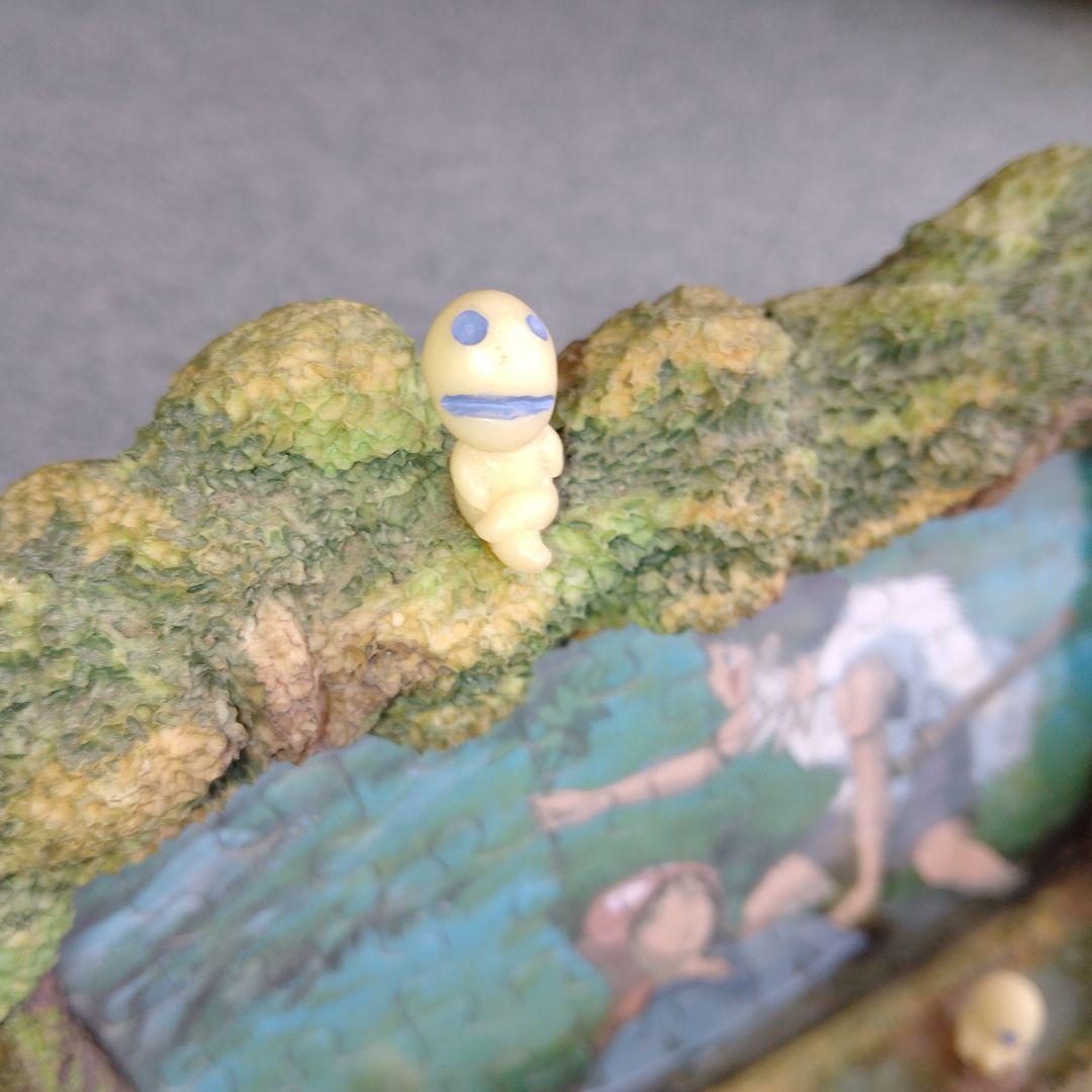 【未使用美品】もののけ姫　シシ神の森　パズル　フォトフレーム　 ジブリ