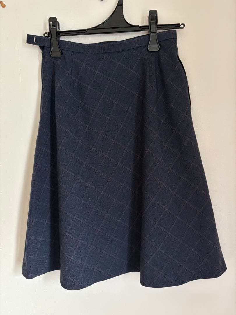 事務服　ベスト×2、スカート×2 セット