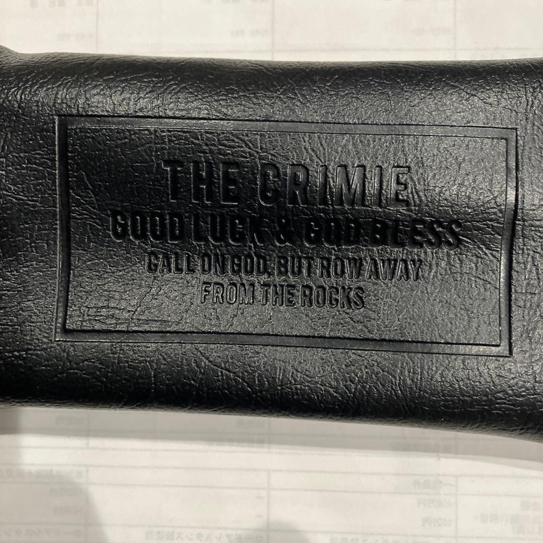 THE CRIMIE ブラック サングラス ケース付きバイカーシェード