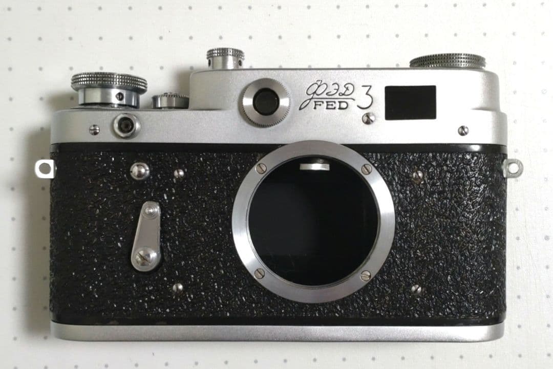 ソ連フィルムカメラ Zorki-4 ，FED-3，FED-4