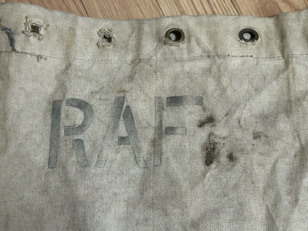 40s ビンテージ RAF ロイヤルエアフォース キットバッグ ブロードアロー