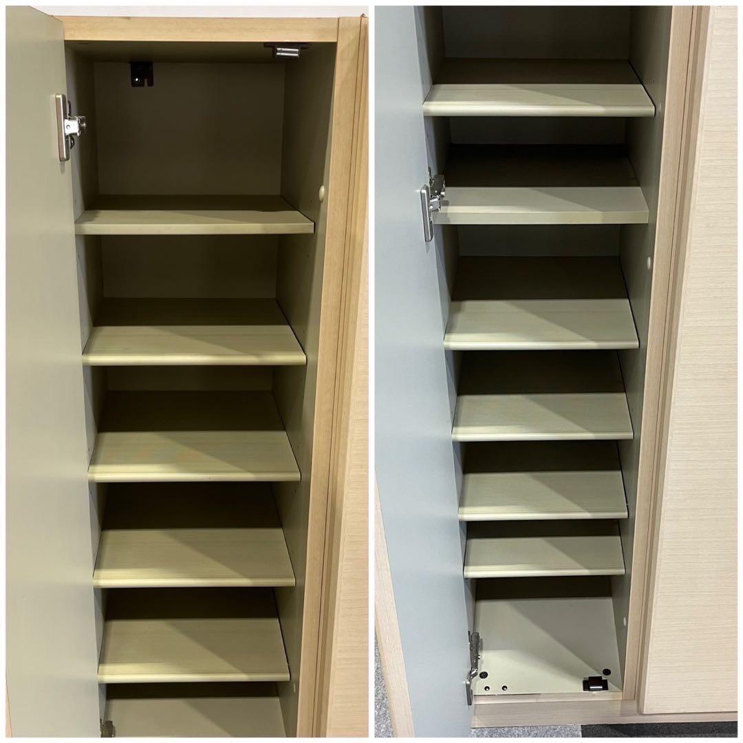 NODA クローゼット 収納扉 玄関収納 取手付 家具 Fe2072