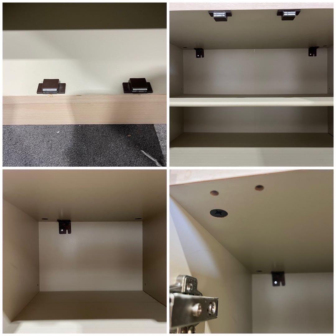 NODA クローゼット 収納扉 玄関収納 取手付 家具 Fe2072