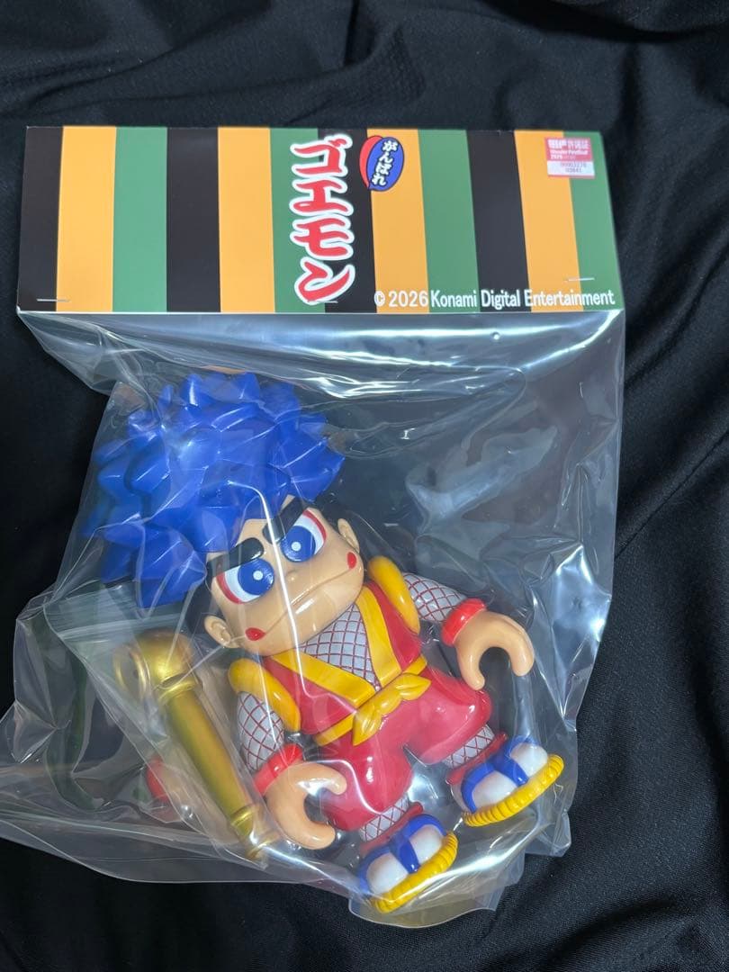 新品未開封 FTWRTOY×幻怪屋 がんばれゴエモン ソフビ コナミ ワンフェス