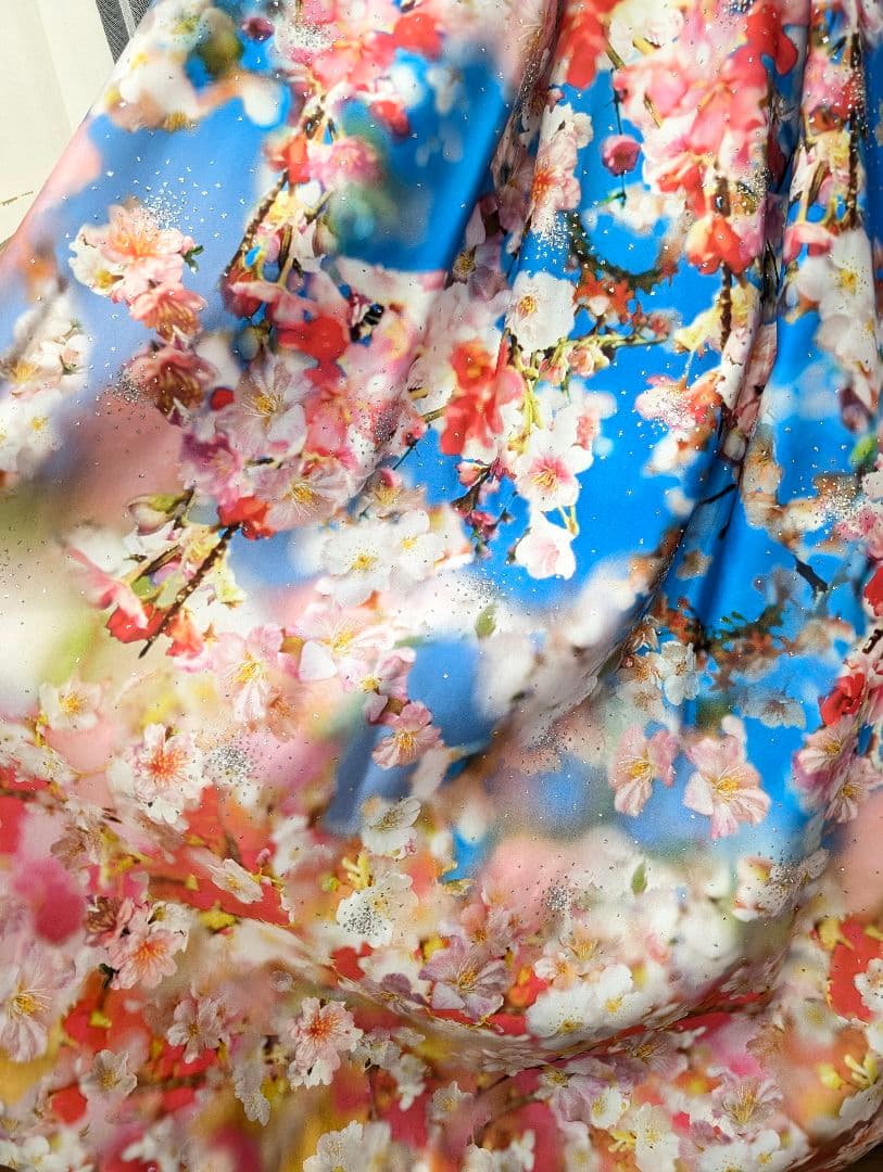 M / mika ninagawa 蜷川実花 カラードレス ニナガワミカ　ブルー