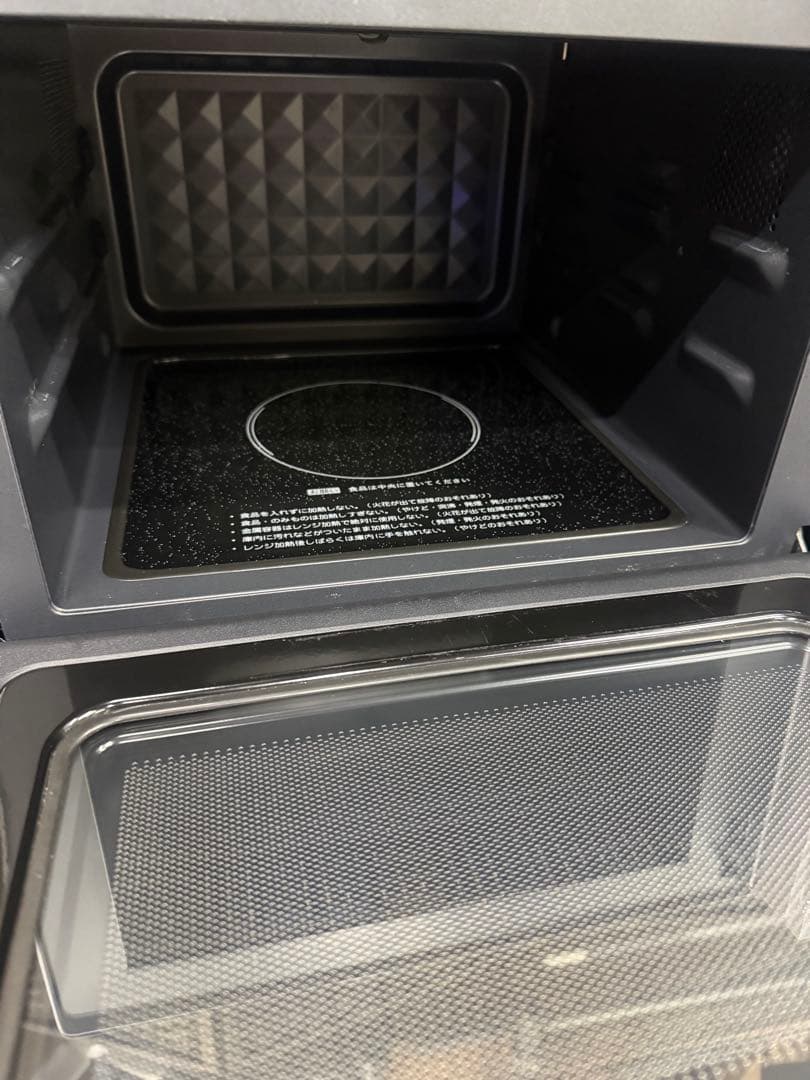 【洗浄消毒作業済】　アイリスオーヤマ　オーブンレンジ　MO-F1807-W