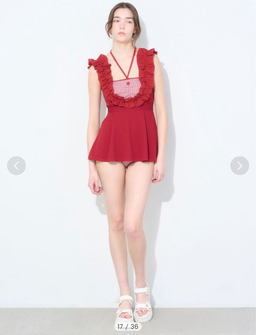 【LILY BROWN×MARY QUANT】3ピーススイムウエア　水着