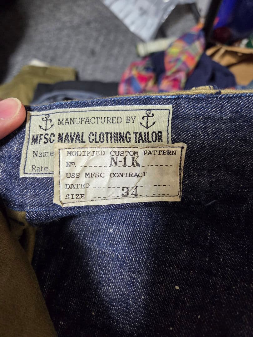 MISTER FREEDOM N-1K パンツ ウエスト34