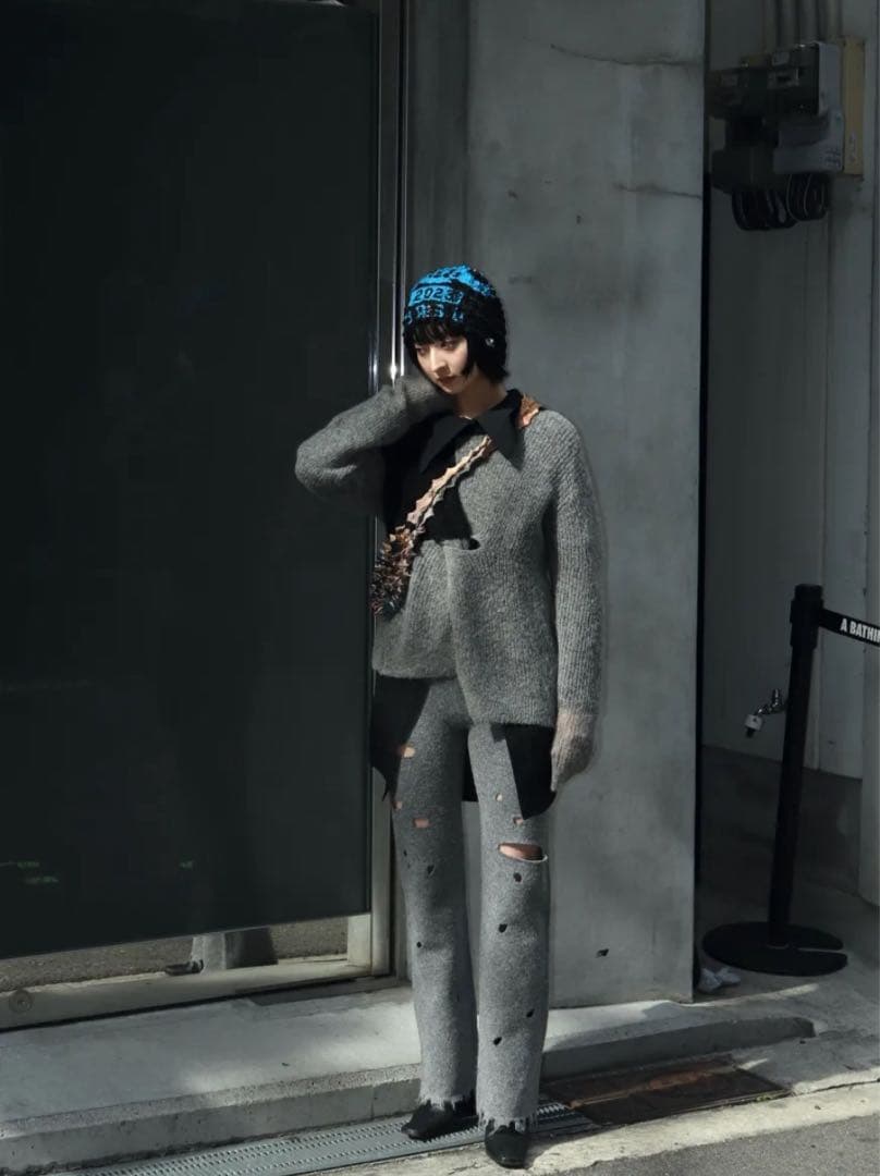 定価17600円MASU 23SS POPCORN MASK ポップコーンマスク